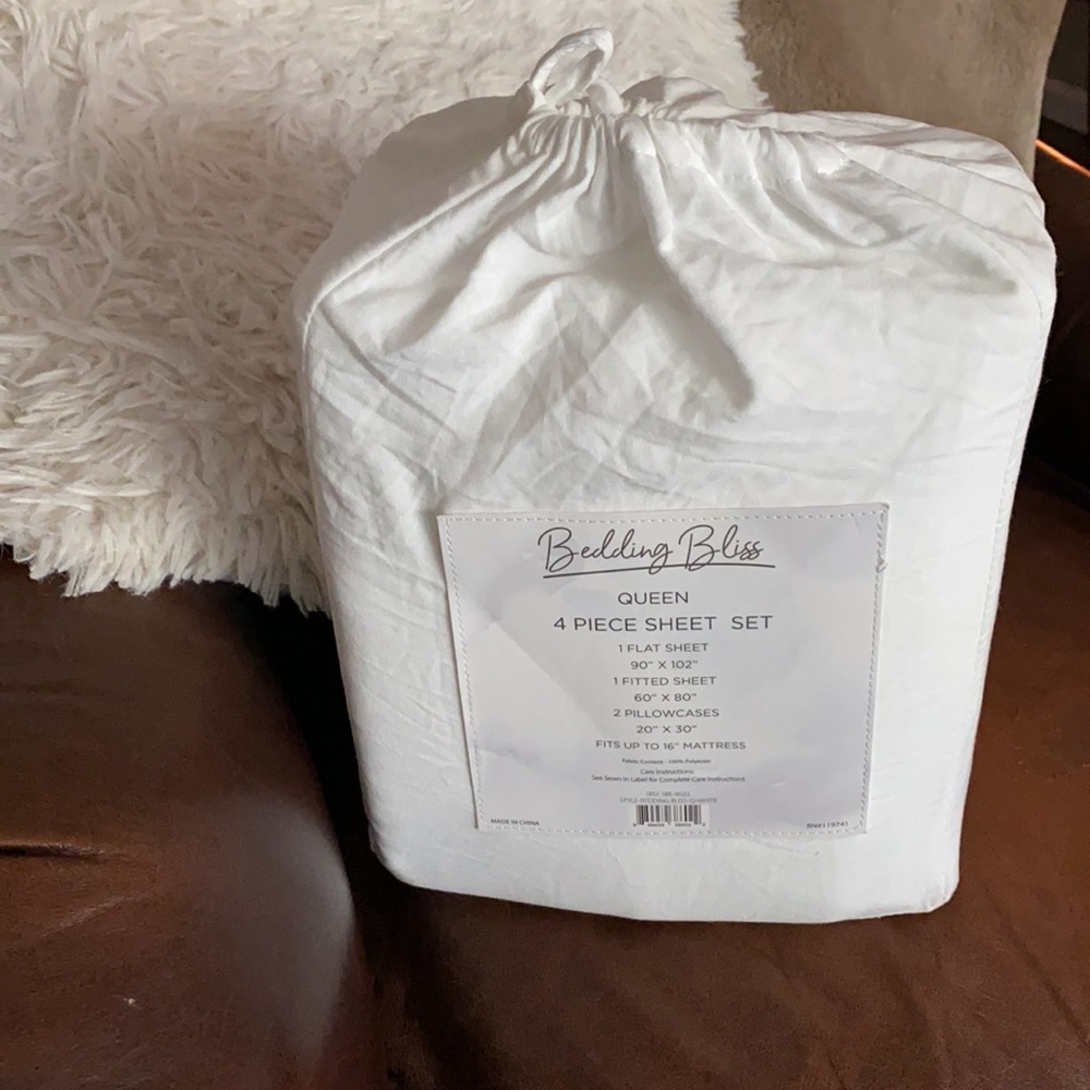 Queen 4 sheet set
